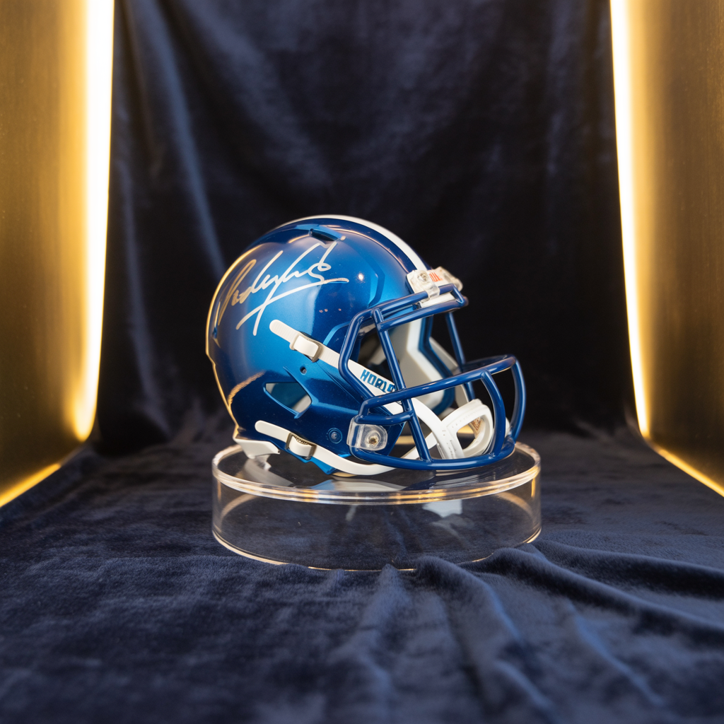 MINI HELMET signed by Dallas Cowboys